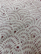 Inez Block Print Linen Linen Fabric