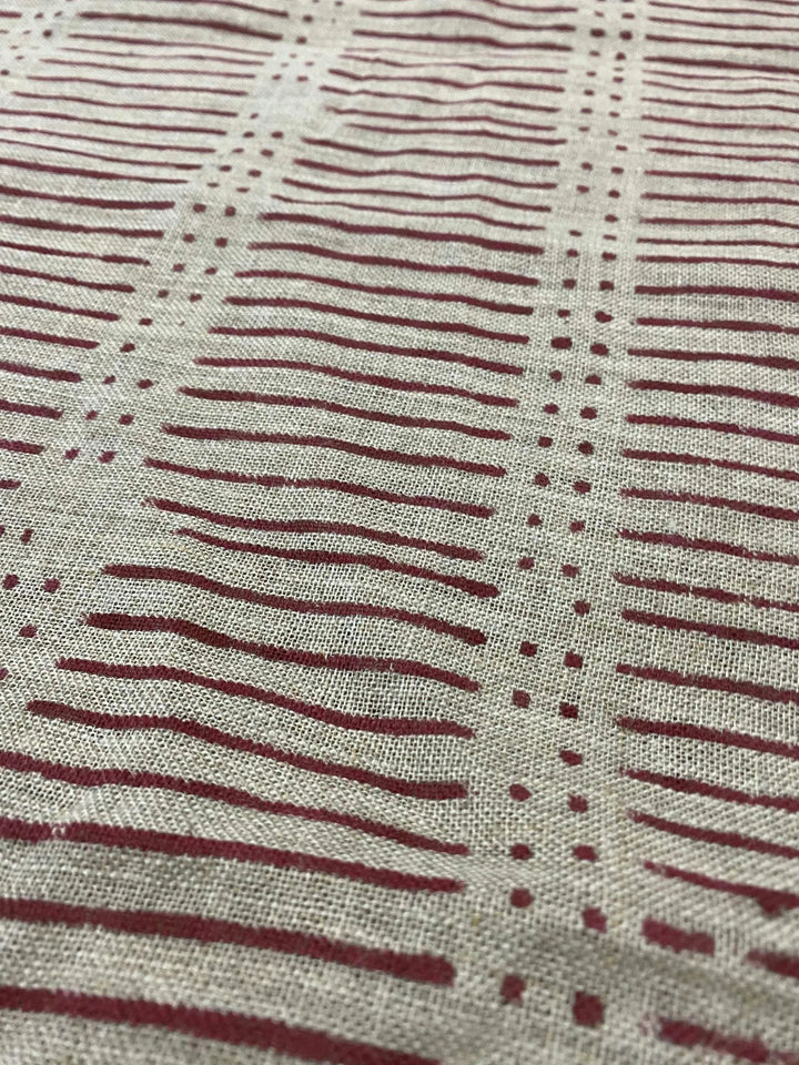 58" inches Indian Hand Block Print Fabric, Indian Linen Fabric, Block Print Fabric, Designer Floral Printing Fabric, Upholstery fabric, - Maple Village Lane