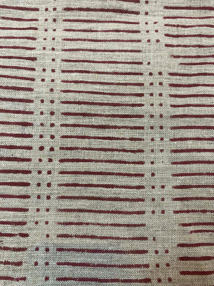 58" inches Indian Hand Block Print Fabric, Indian Linen Fabric, Block Print Fabric, Designer Floral Printing Fabric, Upholstery fabric, - Maple Village Lane