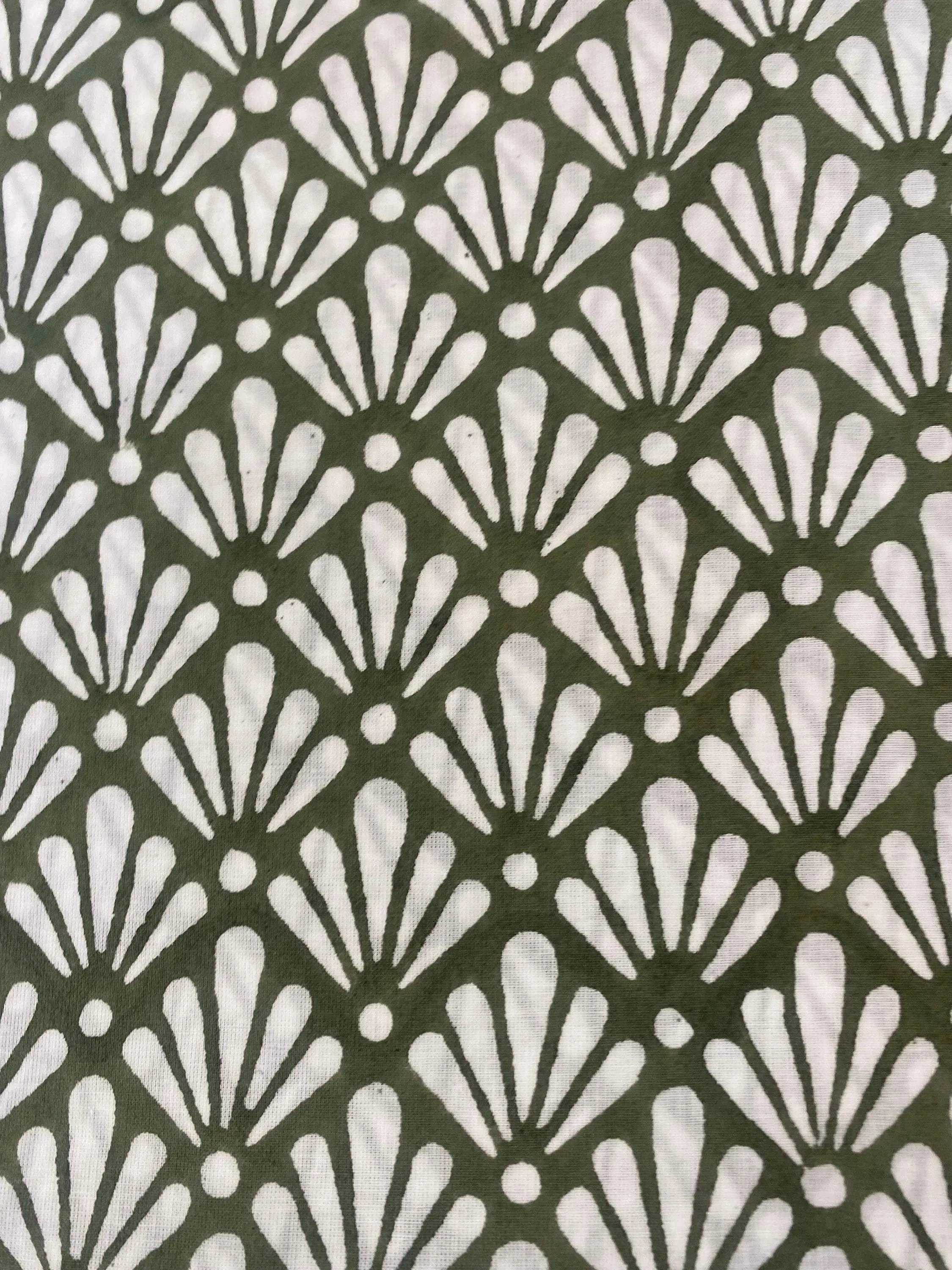 Rina Cotton Block Print Fabric Cotton Fabric