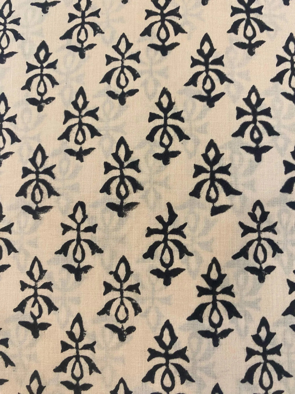 Otis Cotton Block Print Fabric Cotton Fabric