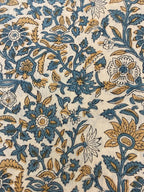 Euphemia Hand Block Printed Cotton Fabric Cotton Fabric