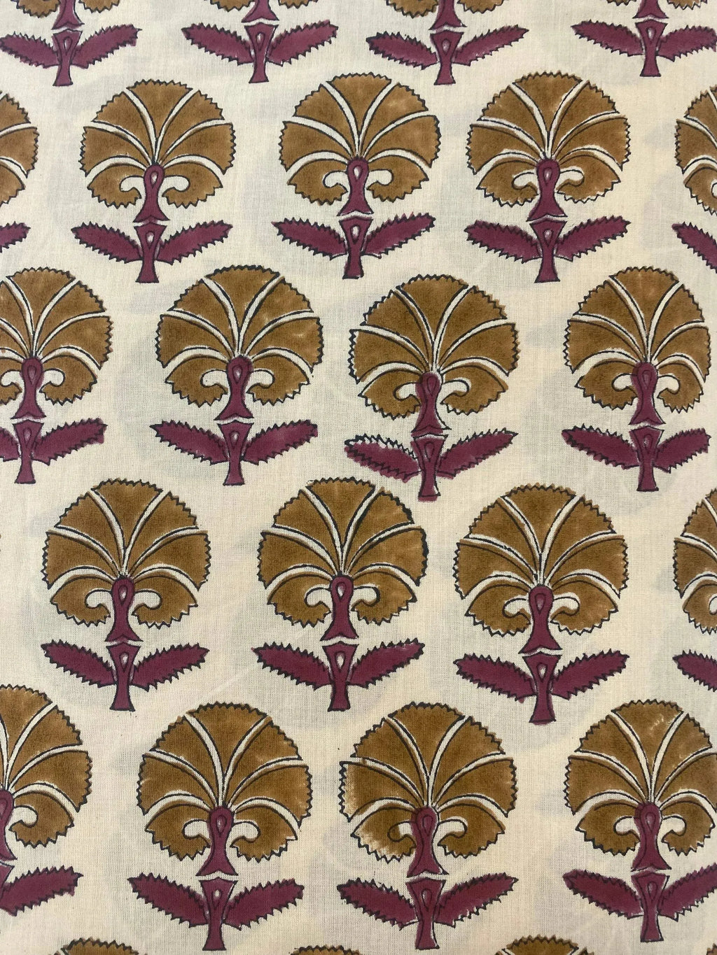 Hope Soft Cotton Block Printed Fabric Cotton Fabric