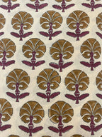 Hope Soft Cotton Block Printed Fabric Cotton Fabric