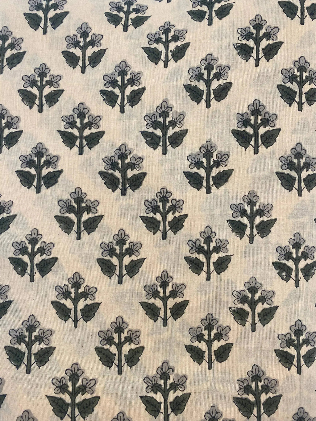 Lenny Red Floral Cotton Fabric by the Yard Cotton Fabric