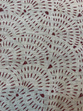 Inez Block Print Linen Linen Fabric