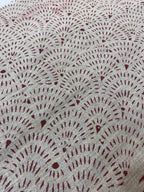 Inez Block Print Linen Linen Fabric