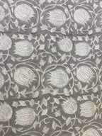 Vivienne Block Print Upholstery Cotton Fabric Cotton Fabric