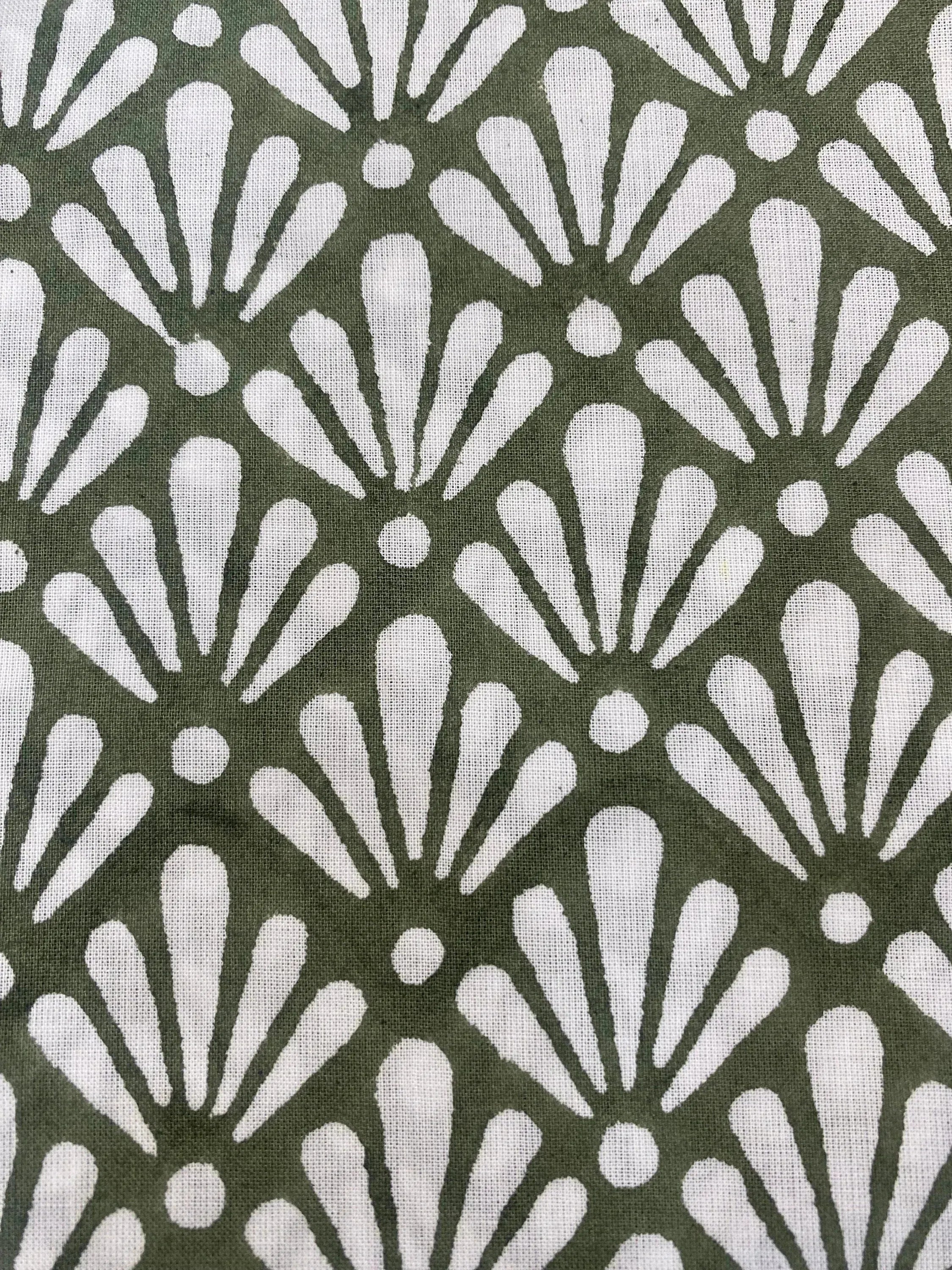 Rina Cotton Block Print Fabric Cotton Fabric