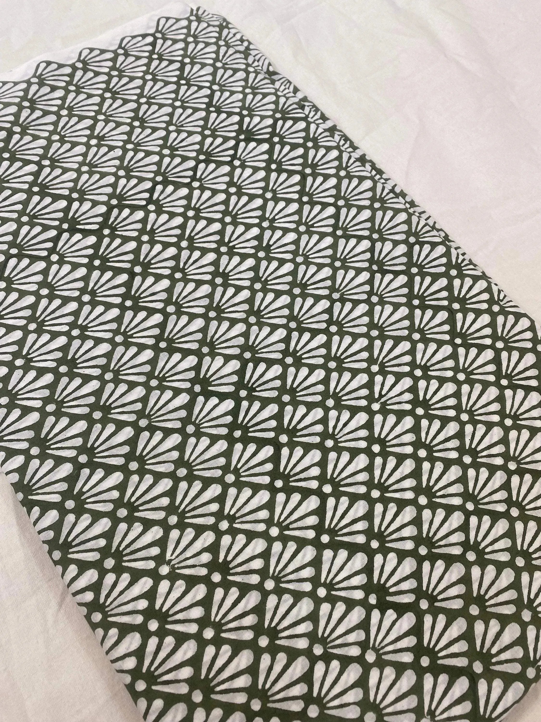 Rina Cotton Block Print Fabric Cotton Fabric