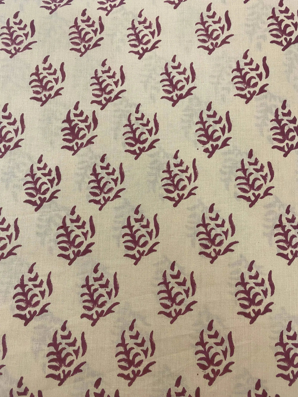 Luc Hand Block Printed Cotton Fabric By Yard Cotton Fabric