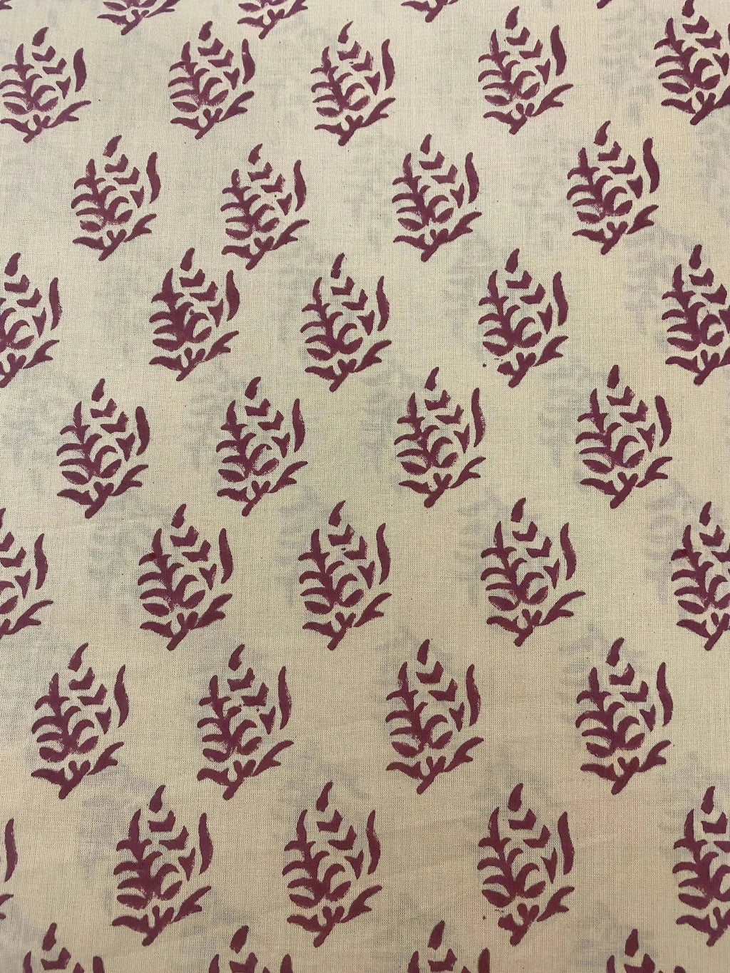 Luc Hand Block Printed Cotton Fabric By Yard Cotton Fabric
