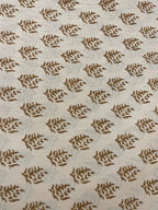 Luc Hand Block Printed Cotton Fabric By Yard Cotton Fabric