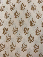 Luc Hand Block Printed Cotton Fabric By Yard Cotton Fabric