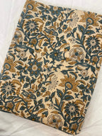 Euphemia Hand Block Printed Cotton Fabric Cotton Fabric