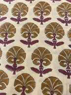 Hope Soft Cotton Block Printed Fabric Cotton Fabric