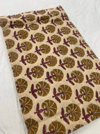 Hope Soft Cotton Block Printed Fabric Cotton Fabric