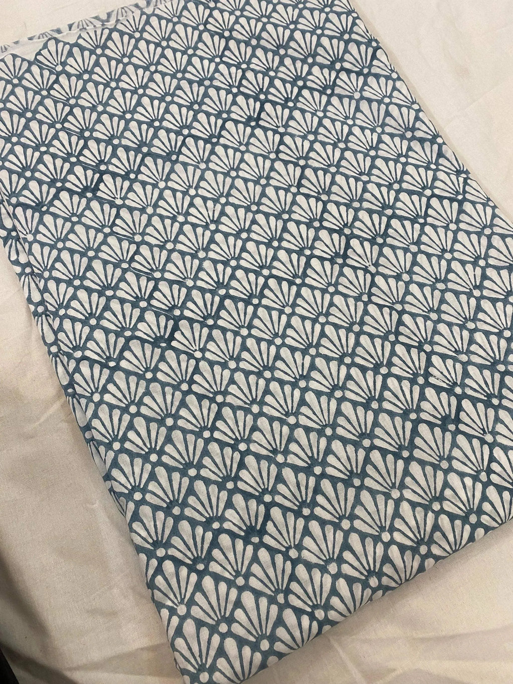 Arthur Hand Block Printed Cotton Fabric Cotton Fabric
