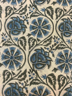 Agnes Hand Block Printed Cotton Fabric Cotton Fabric