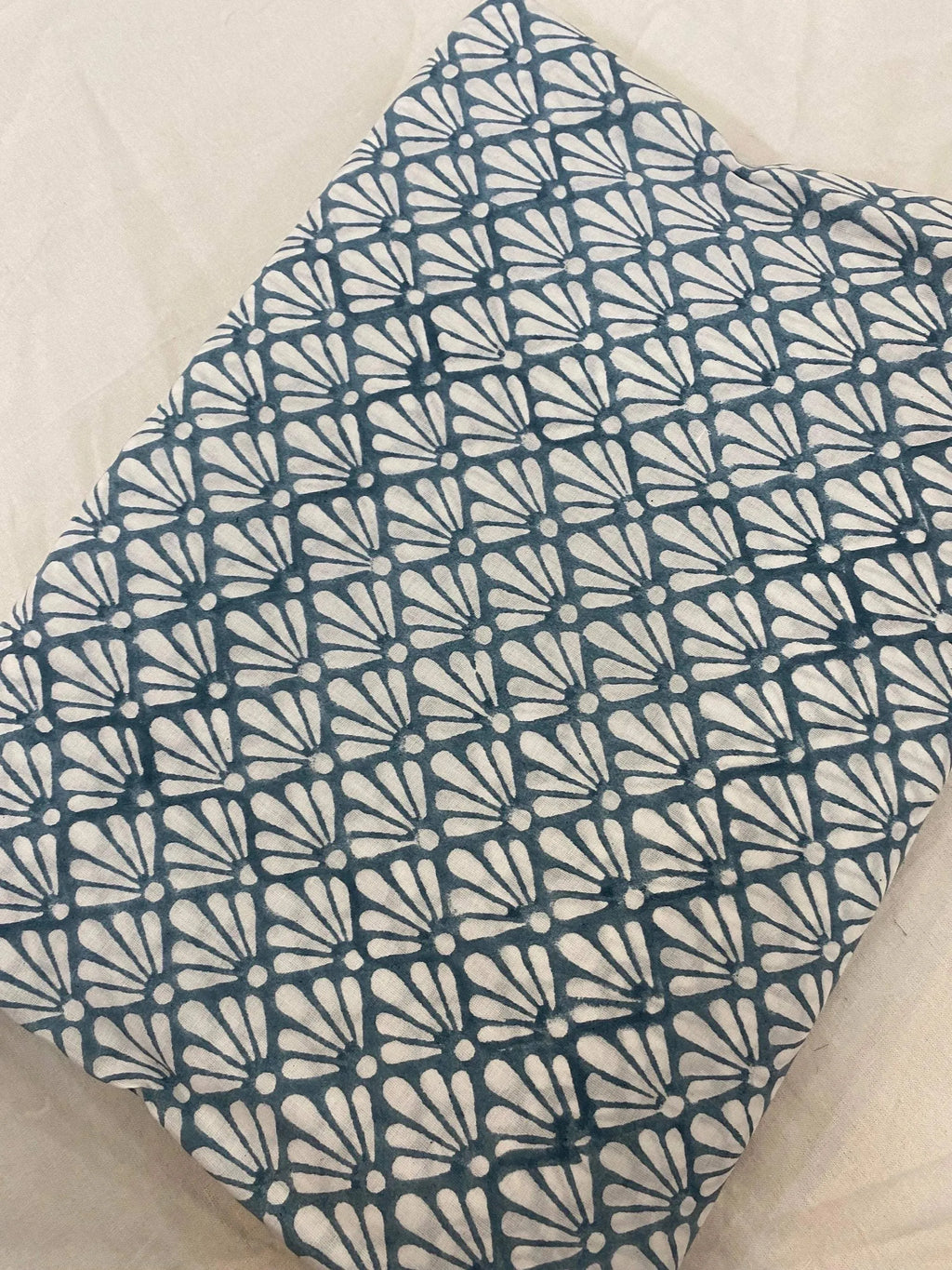 Arthur Hand Block Printed Cotton Fabric Cotton Fabric