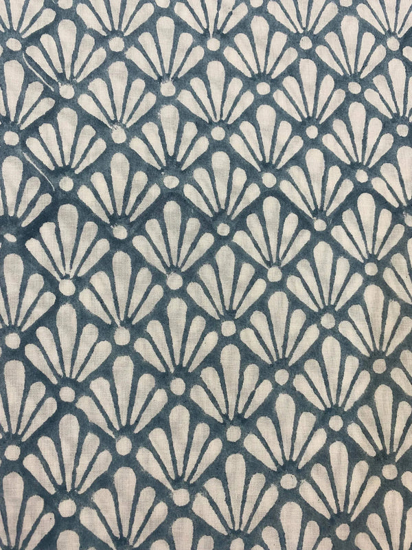 Arthur Hand Block Printed Cotton Fabric