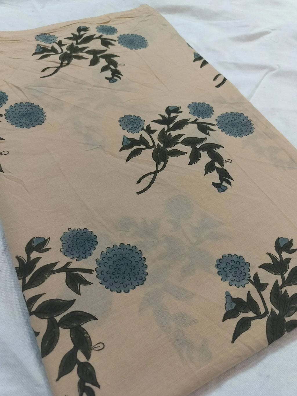 Tony Hand Block Printed Cotton Fabric Cotton Fabric