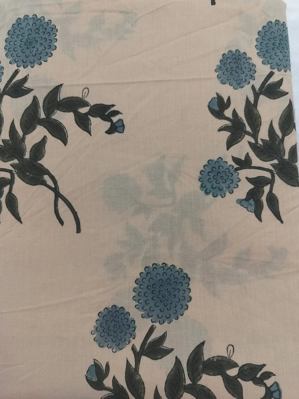 Tony Hand Block Printed Cotton Fabric Cotton Fabric