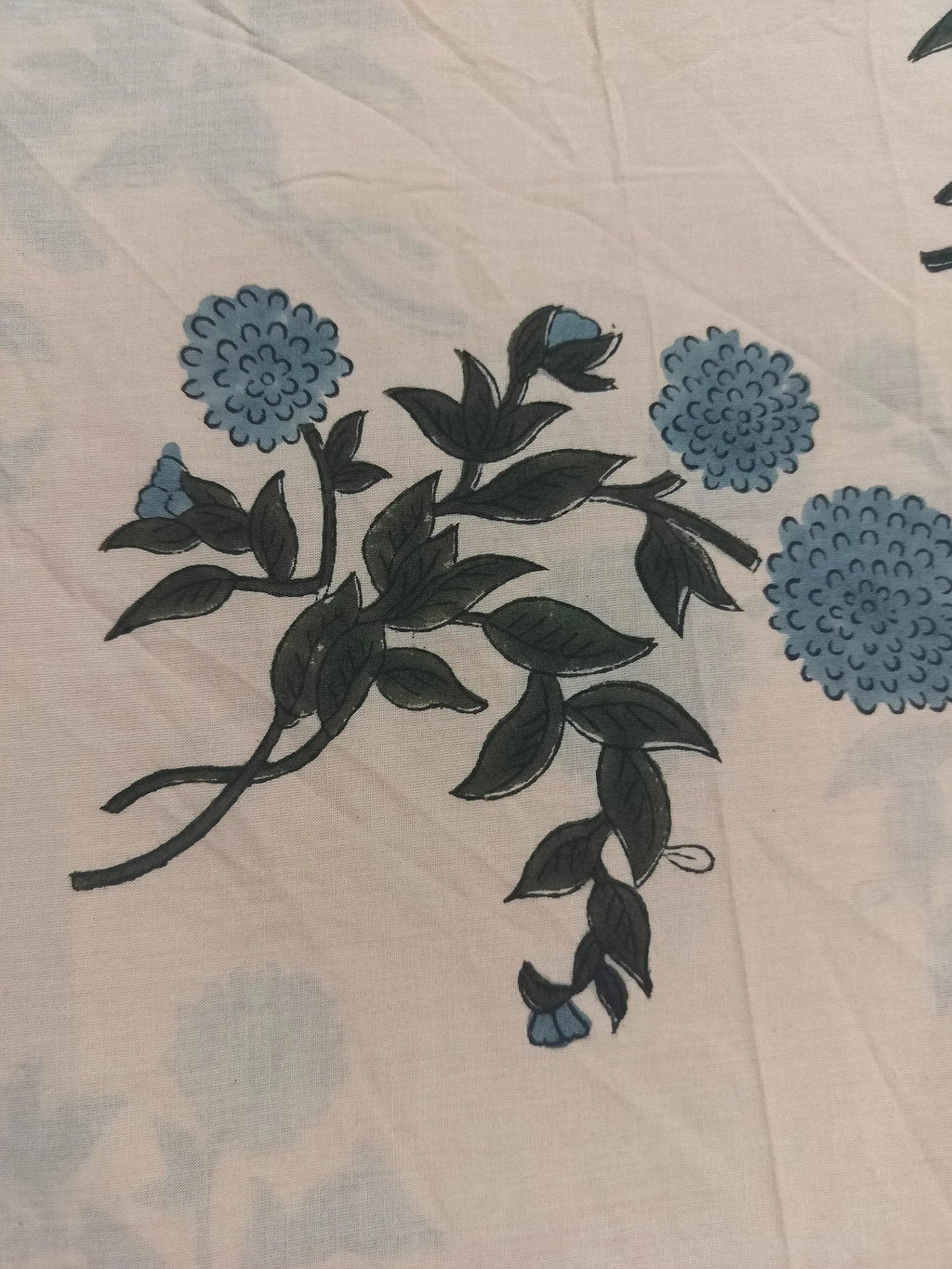 Tony Hand Block Printed Cotton Fabric Cotton Fabric