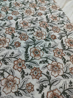 Shelby Hand Block Printed Cotton Fabric Cotton Fabric