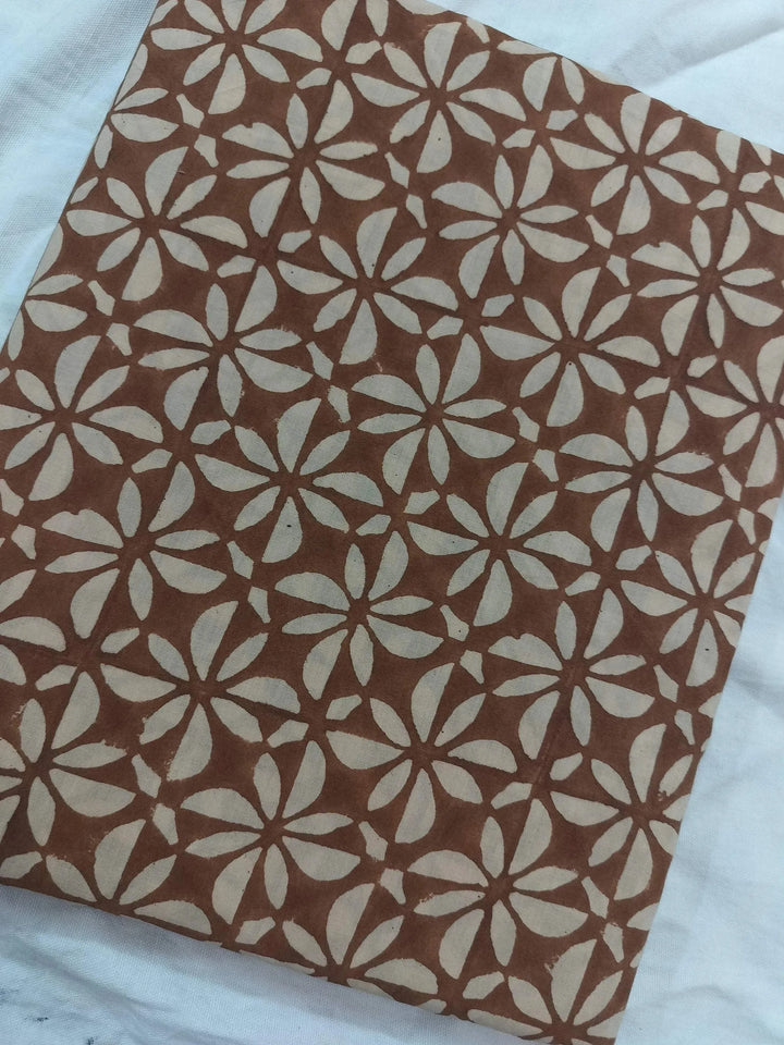 Beautiful Hand Block Printed Fabric, Cotton Fabric, Indian Fabric, fabric by yard, Block Printed Cotton womens clothing - Maple Village Lane