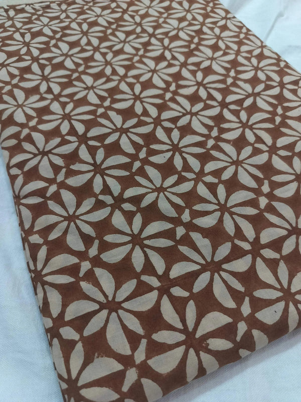 Macy Block Printed Cotton Fabric