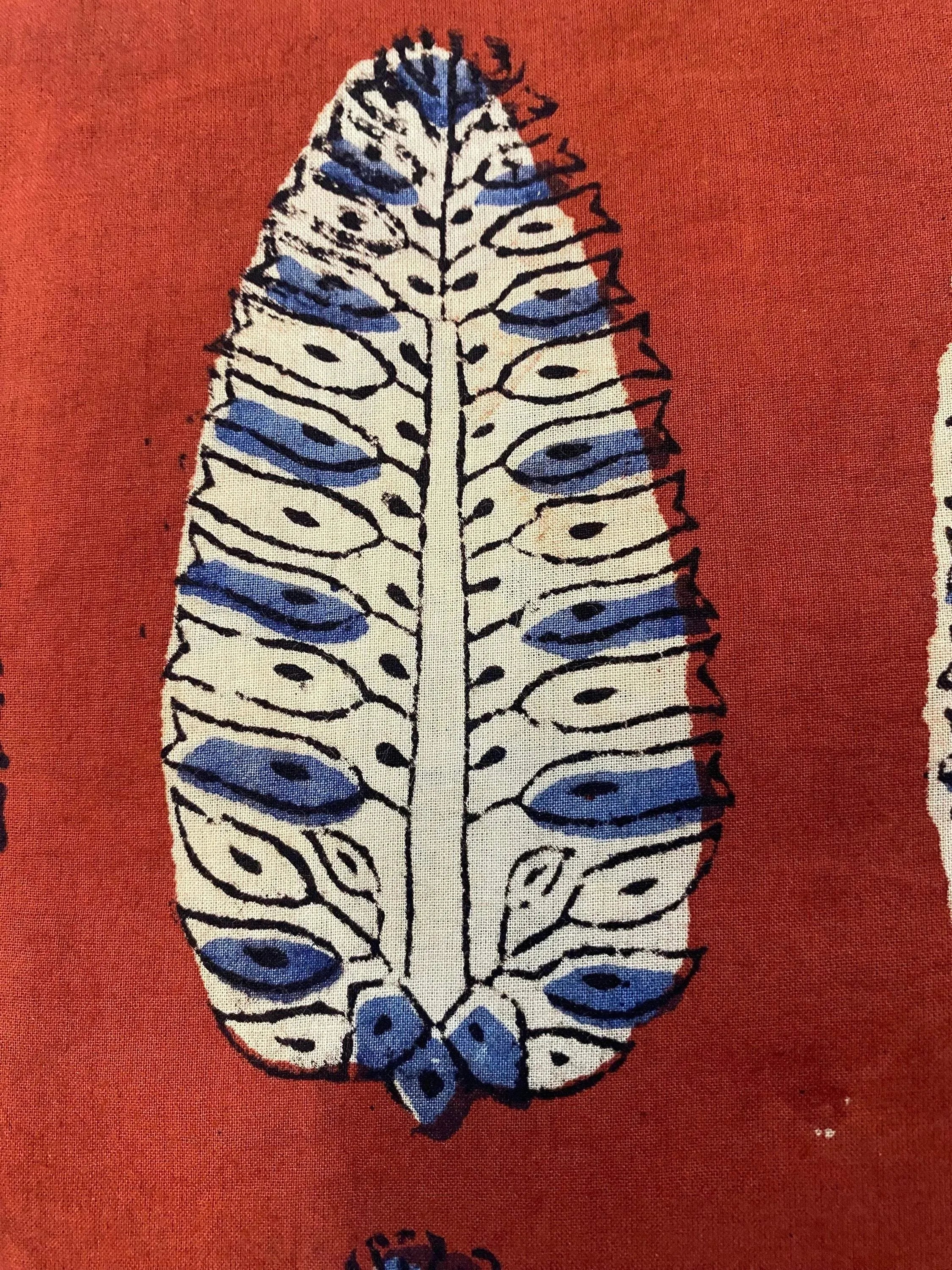 Nyra Hand Block Cotton Fabric Cotton Fabric