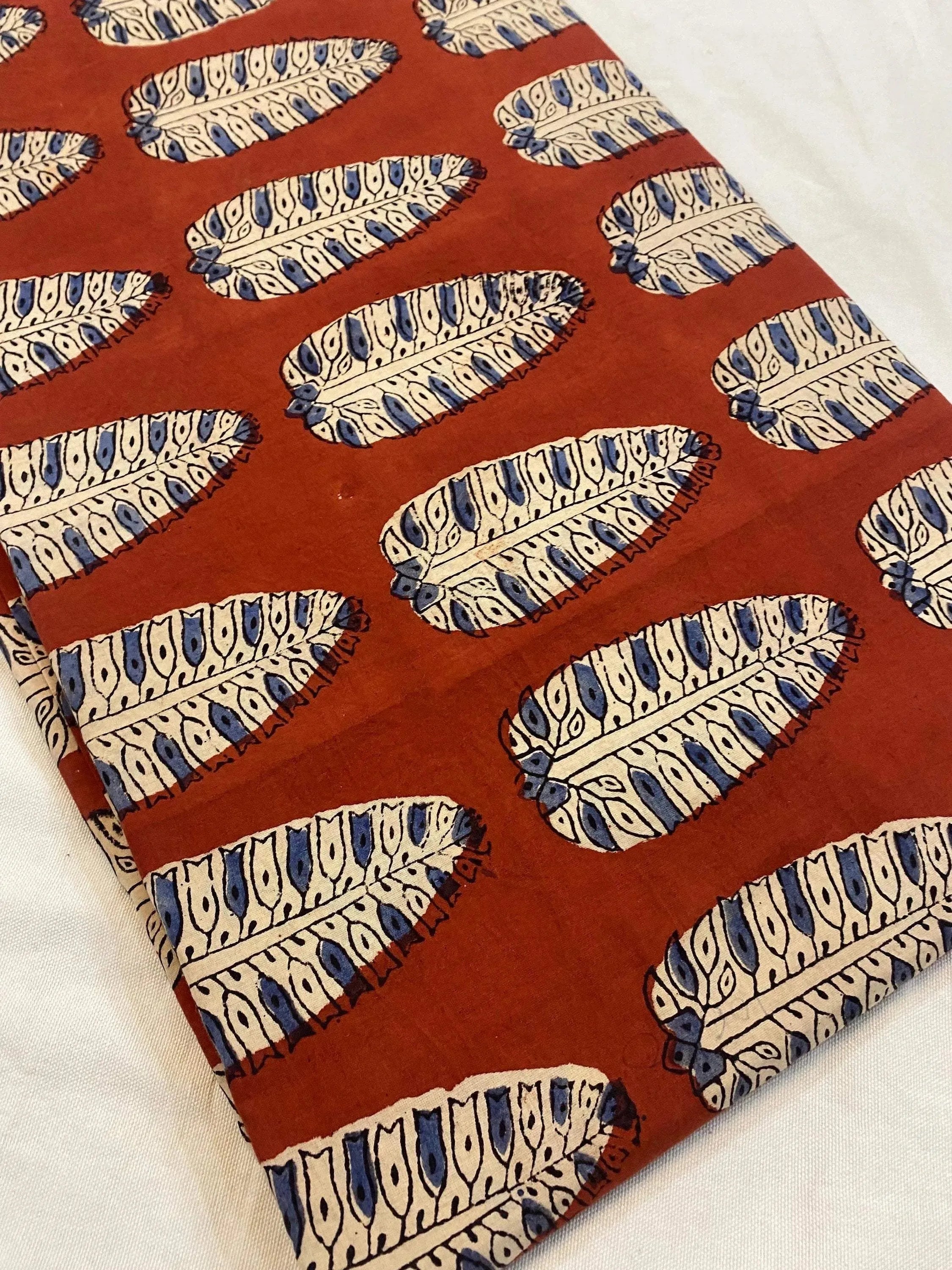 Nyra Hand Block Cotton Fabric Cotton Fabric