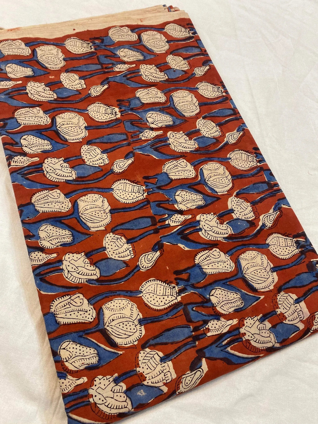 Corin Hand Block Printed Cotton Cotton Fabric