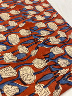 Corin Hand Block Printed Cotton Cotton Fabric