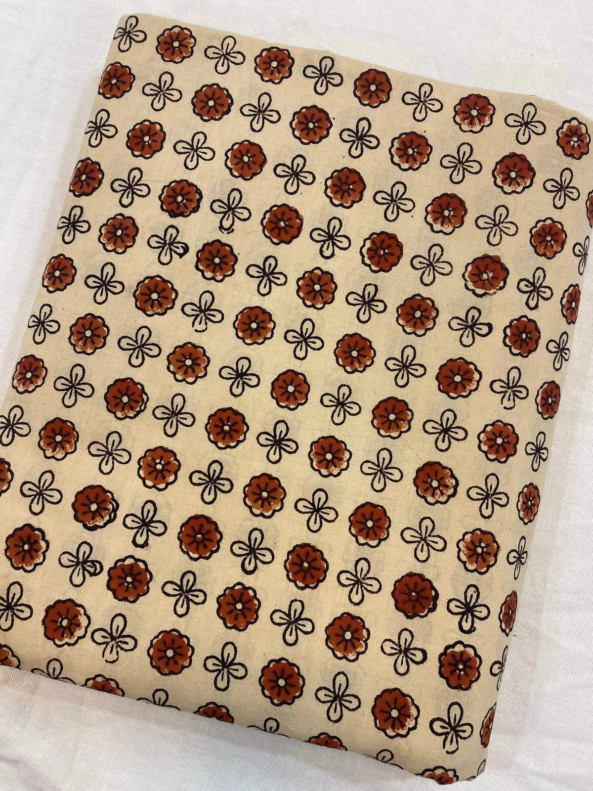 Rhody Pattern Rhody Block Printed Cotton Fabric – Thread To Form