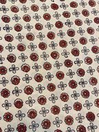 Rhody Block Printed Cotton Fabric Cotton Fabric