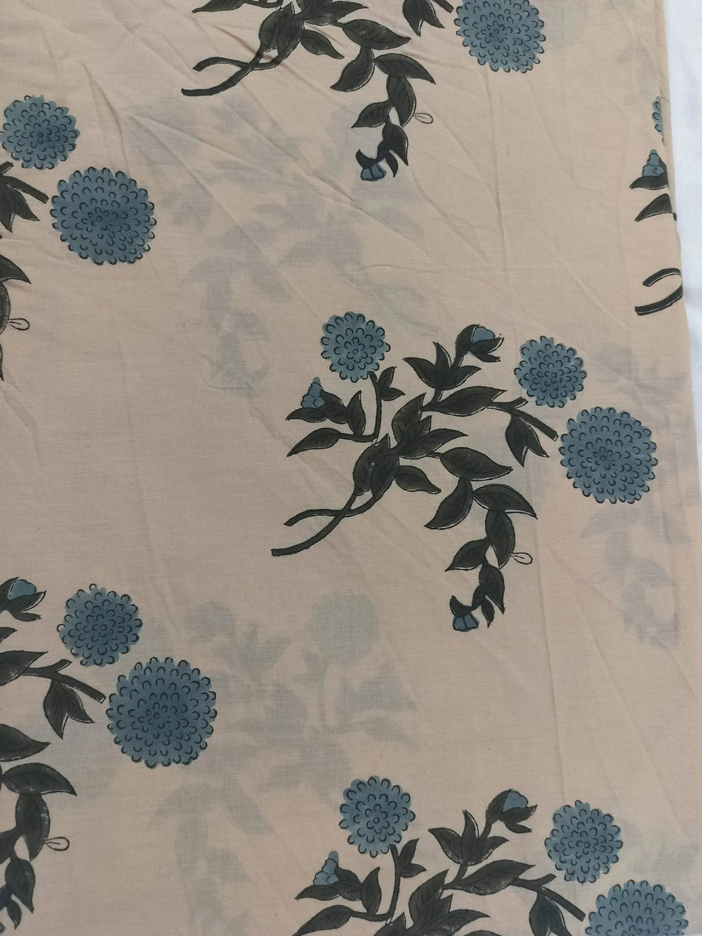 Tony Hand Block Printed Cotton Fabric Cotton Fabric