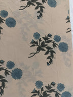 Tony Hand Block Printed Cotton Fabric Cotton Fabric