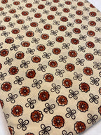 Rhody Block Printed Cotton Fabric Cotton Fabric