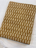 Zoya Hand Block Print Cotton Fabric Cotton Fabric