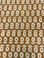 Zoya Hand Block Print Cotton Fabric Cotton Fabric
