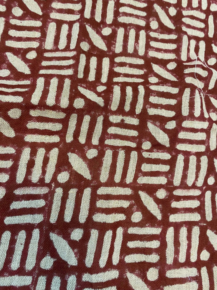 58" inches Indian Hand Block Print Fabric, Indian Linen Fabric, Block Print Fabric, Designer Floral Printing Fabric, Upholstery fabric, - Maple Village Lane