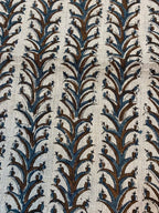 Joy Indian Hand Block Print Linen Fabric For Curtains and Upholstery Linen Fabric