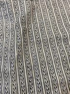 Gwen Hand Block Printed Upholstery Linen Fabric Linen Fabric