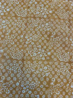 Lula Block Printed Linen Fabric Linen Fabric