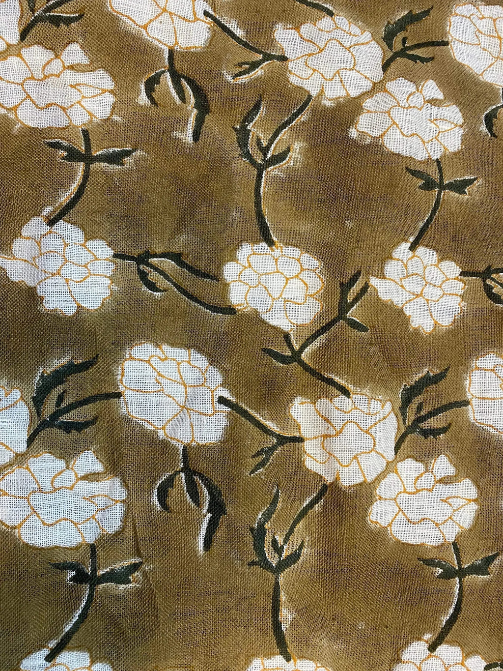 Joselyn Indian Hand Block Print Linen Fabric Linen Fabric