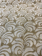 Maris Hand Block Printed Linen Upholstery Fabric Linen Fabric