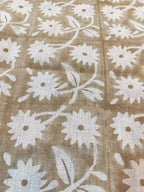 Hayley Hand Block Printed Linen Linen Fabric
