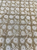 Hayley Hand Block Printed Linen Linen Fabric